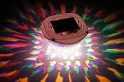 Esoes Floating Pool Lights Solar Powered Multicolor Changing LED Lights Waterproof Hot Tub Lights for Bath Disc Pond Swimming Pool Party Decoration