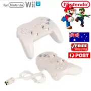 For Classic Wii U/Wii Remote Retro Classic Pro Wired Controller Gamepad Joypad