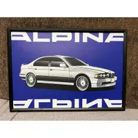 在飛比找蝦皮購物優惠-BMW E39 alpina B10 M5掛圖 尺寸A4 高