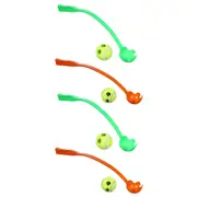 4x Paws & Claws 65cm Ball Launcher Pet Dog Toy Play Interactive Game Fun Assort