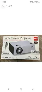 RCA RPJ136 2200 Lumens Home Theater Projector 1080p HDMI