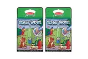 2x Melissa & Doug On The Go Water WOW! Animals Kids Childrens Interactive Toy 3+