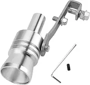 Car Turbo Whistle, Exhaust Sound Enhancer, 1.26-1.69 inches Turbocharger Muffler Pipe Whistled, Vehicle Roar Maker for Cars Motorcycles, High Performance Engine Sounds Accessory