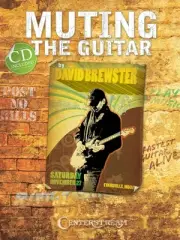 Muting the Guitar Lessons Learn How To Mute Tab David Brewster Book CD Pack