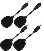 LOLIPPYY Clip-on Condenser Microphone -Directional Live Streaming Microphone for Laptop Phone Singing Home Recording