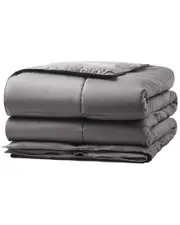 Graphene Charcoal Infused Antimicrobial Odor Resistant 420 Thread Count Allergen Barrier Quilted Comforter