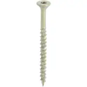 Hillman Power Pro #8 x 2 In. Bronze Ceramic Flat Head Star Exterior Wood Screw