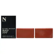 Bar Soap - Black by Dr. Natural for Unisex - 2 x 8 oz Soap