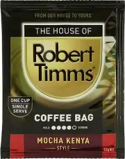 BULK 100 x Robert Timms Coffee Bags Mocha Kenya | Bnb Supplies