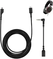 OKCSC Replacement Cable for SteelSeries Arctis Headset, Replacement Audio Cord Compatible with Arctis 3, Arctis 5, Arctis 7, Arctis Pro Arctis Pro Gaming Headset 5ft, with Detachable 3.5mm Audio Cable