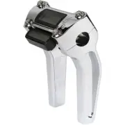 Thrashin Supply Chrome 6.5" w/ Gauge Cutout Handlebar Pullback Riser TSC-6500-3