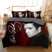 Elvis Presley Red Duvet Quilt Doona Cover Set (MD241122)