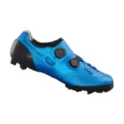 SHIMANO S-PHYRE SH-XC902 MTB SHOES w SPD CLEAT WIDE VERSION BLUE XC9 NEW