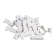 Anti-Theft Retail Security Hard Tags with Pins for Clothing, Shoes 50pcs