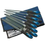 Set Of 6 Files Flat & Rasps DRAPER 8uds X 200mm for Moto Spare Parts