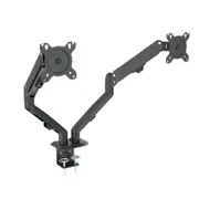 Monster Dual Arm Monitor Mount Up to 27'' Screens - Black