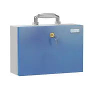 Safe Lock Box with Key, Small Lock Boxes for Personal Items Storage Fireproof...