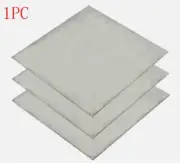 1PC 200mm X200mm 4mm Thick Silver TC4/GR5 Titanium Alloy Metal Plate Ti Sheet