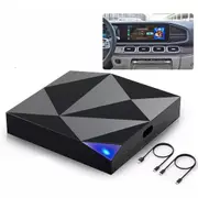 2 in 1 Wired to Wireless For iPhone Apple Carplay Adapter Connect Box USB Dongle