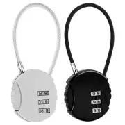 Locker Lock Small Round Shape Pad Locks With Code 3 Digit Combination Lock