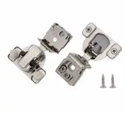 1-1/4" Overlay Soft Close Face Frame 105° Compact Cabinet Hinge - 50 Pack