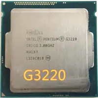 在飛比找蝦皮購物優惠-英特爾 Intel 雙核處理器 G3220 G3260 處理