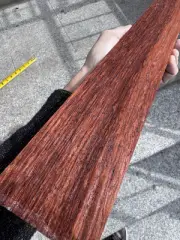 Old Growth Belizean Rosewood Dalbergia Spp. Rare Figured Guitar Fretboard 12.1/B