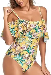 [Generic] Bikini Breastfeeding Reffle Bathing Swimwear Strap Bikini Print Sexy Casual Swimsuit Women Swimwears Bikini Dress