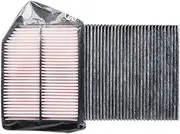 ZUXIM Air Filter Cabin Filter 2013, for Accord, 9 2.4 OEM 17220-5A2-A00 80292-SDG-W01 Cabin Air Filter(Blue)