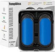Rechargeable Hand Warmers with 10000mAh Charging Compartment, 2 Pack Electric Hot Hands Warmers, Smart Temperature Control, Portable Pocket Heater for Camping, Fishing, Golf, Outdoor