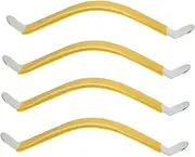 GOOHOCHY 4PCS String Guitar Luthier Tool for Fretboard Polishing Filing and Cleaning Essential Guitar Accessory for Acoustic and Electric