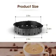 Filter Cap About 7.4 X 1.5cm Black Good Filte Effective Plastic Save Time