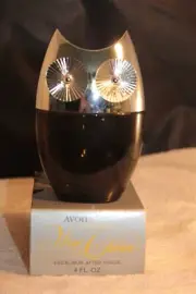 AVON DECANTER WISE CHOICE EXCALIBUR AFTER SHAVE 4 OUNCE FILLED WITH BOX
