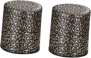 Kisangel 2Pcs Cylindrical Leather Dice Cup Cheating Game Tool for Ktv Design for Fun Dice Games with Friends for Parties and Gatherings