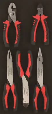 Ampro Long Reach High Leverage Pliers Set 5 Piece T28773