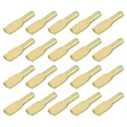 30Pcs Spoon Shaped Shelf Support Pegs Holder, 6mm Metal Nickel Plated Shelf Pins