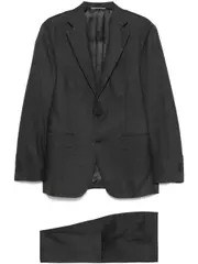 [Canali] wool suit 52 Grey