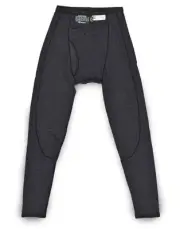 IMPACT RACING Underwear Bottom - SFI 3.3 - Nomex - Black - Small - Each 78800313
