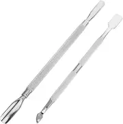 PENIKOKO Stainless Steel Manicure Tool Set Cuticle Pusher Gel Remover Nail Polish Clean up Tool