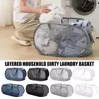 Mesh Pop up Laundry Portable Folding Collapsible Easy open Clothes Hamper