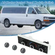 HVAC A/C Heater Climate Control Panel for Chevrolet Express 1500 2500 3500