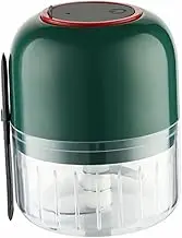CHICAMPERA Electric Garlic Masher USB Charging Mini Garlic Crusher for Household Food Portable Multi Function Mincer for Garlic Meat Food Lightweight Easy to Use