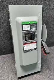 Schneider Electric VHU363 Safety Switch 100 A Three Phase 600V AC/DC