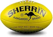 Sherrin Leather KB Replica Training Football, Yellow, Size 4
