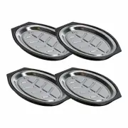 Nordic Ware Sizzling Steak Servers | Set of 4