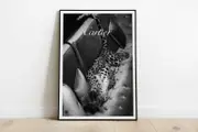 [Namly Design] Poster - Leopard on Sofa