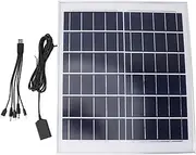 High Efficiency 20W Solar Panel Professional Monocrystalline Silicon Portable Charger for Outdoor Travel Camping
