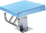 ZCBYBT Indoor & Outdoor Pool Diving Platform One Step Diving Starting Block with Stainless Steel Base for Swimming Competitions