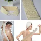 Terry Cloth Loofah Back Strap Long strip Body Back Scrubber Loofah Brush Bath