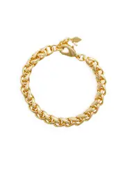 Anni LU Liquid Gold Gold-plated Chain Bracelet ONE SIZE